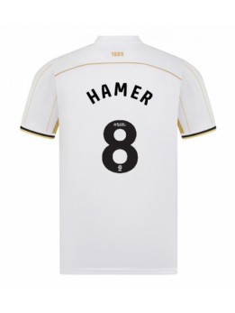 Billige Sheffield United Gustavo Hamer #8 Bortedrakt 2025-26 Kortermet